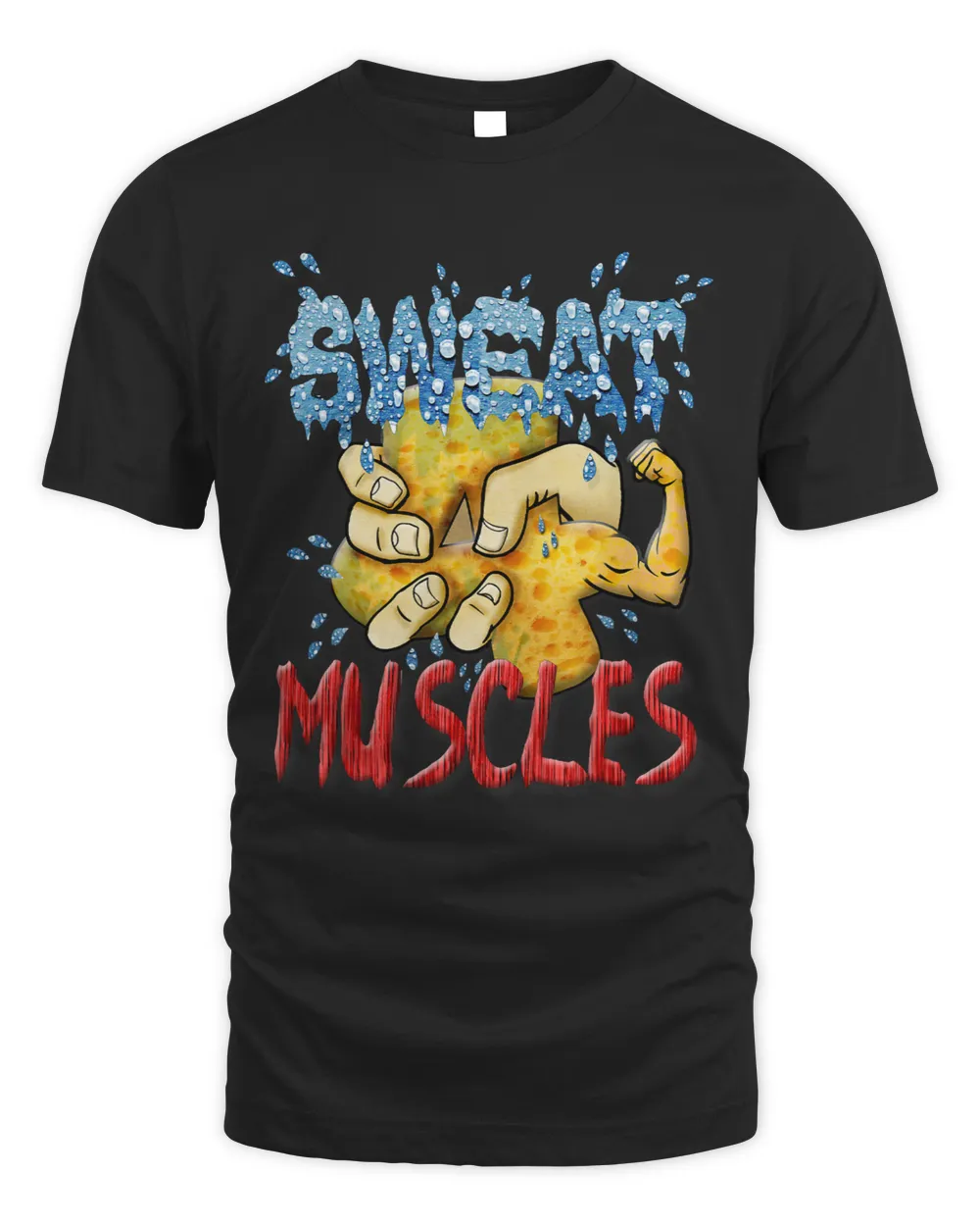 Sweat 4 Muscles Unisex Standard T-Shirt black s
