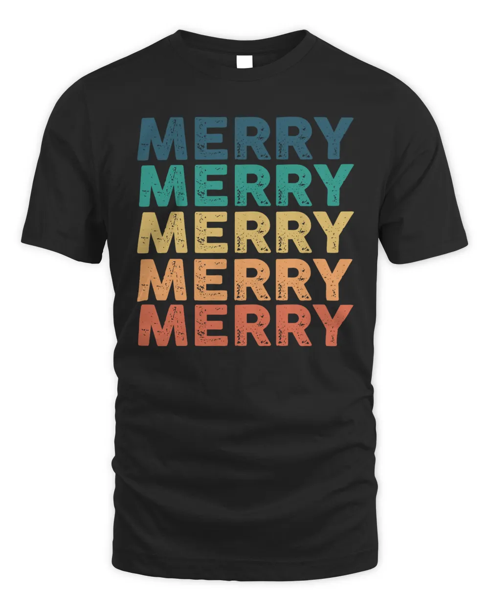 MERRY-NT-01 Unisex Standard T-Shirt black s