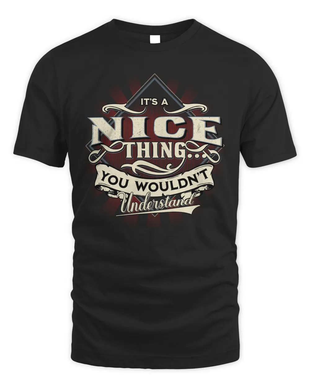 NICE-NT-01 Unisex Standard T-Shirt black s