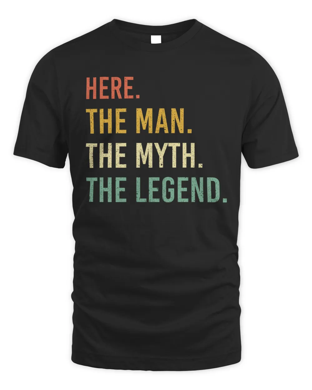 HERE-NT-57-01 Unisex Standard T-Shirt black s