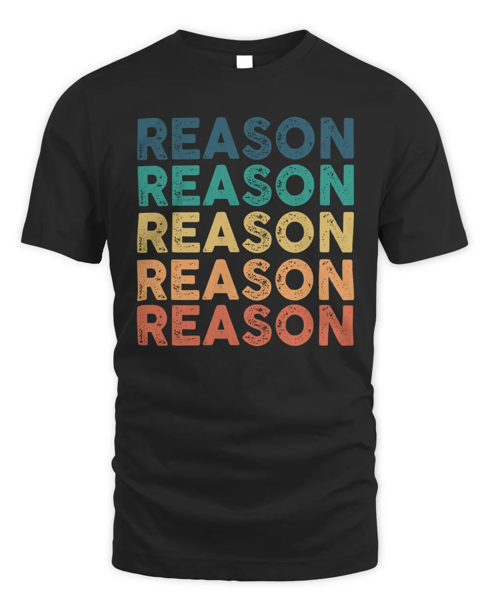REASON-NT-34-01 Unisex Standard T-Shirt black s