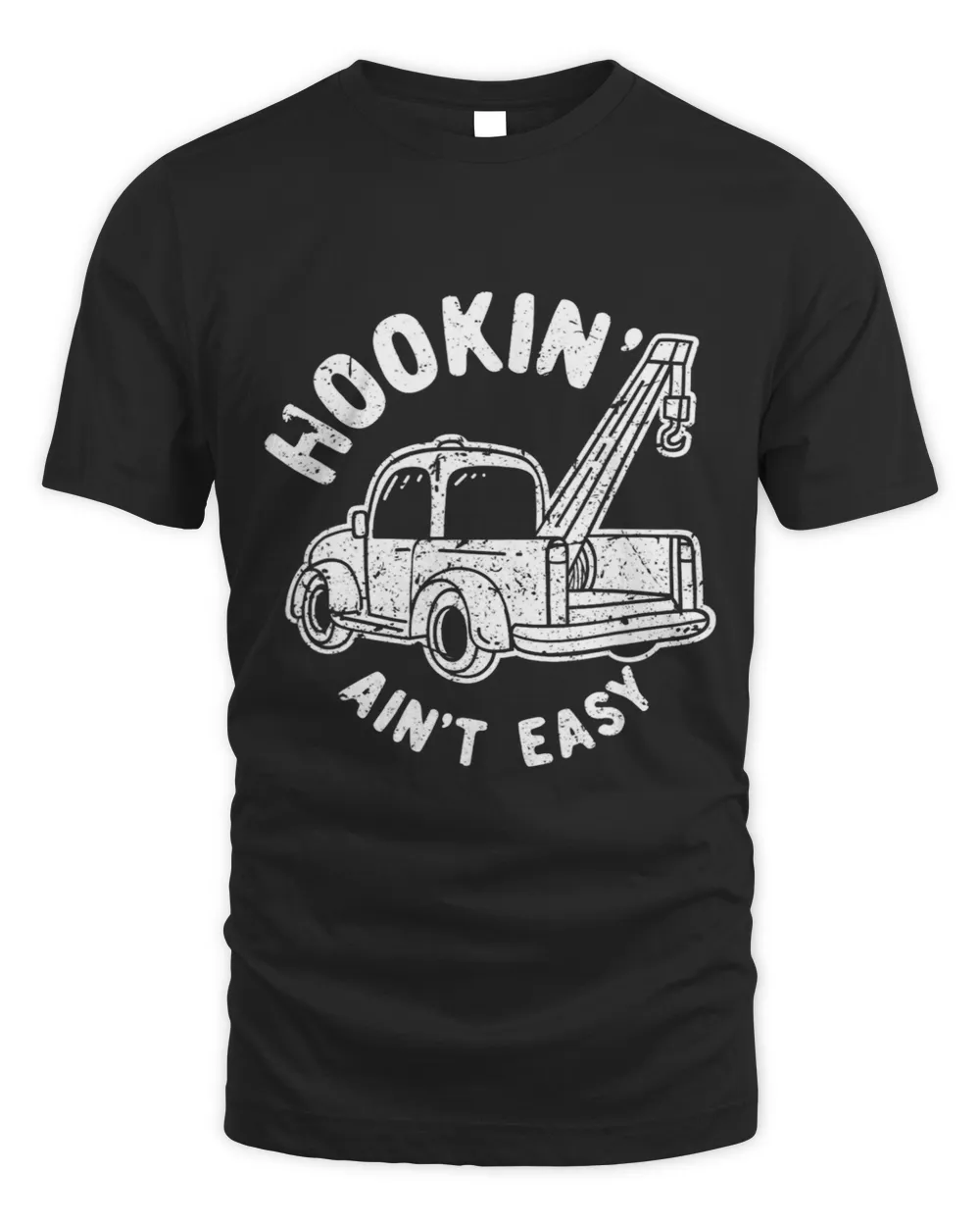 Hookin Aint Easy 1 Unisex Standard T-Shirt black s