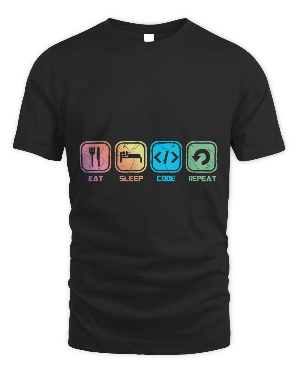 Programmer Coder Software Developer Engineer Funny Coding 1 Unisex Standard T-Shirt black s