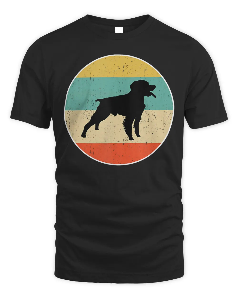 Brittany Dog Tank Top Men's Standard T-Shirt black s