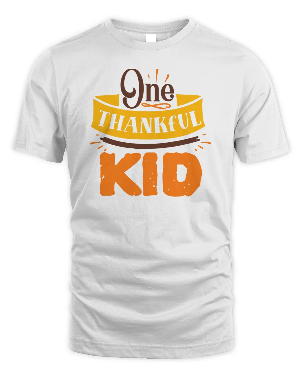 One thankful kid Men's Standard T-Shirt white s
