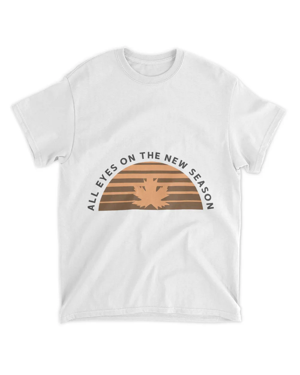 All Eyes on the New Season Unisex Standard T-Shirt white s