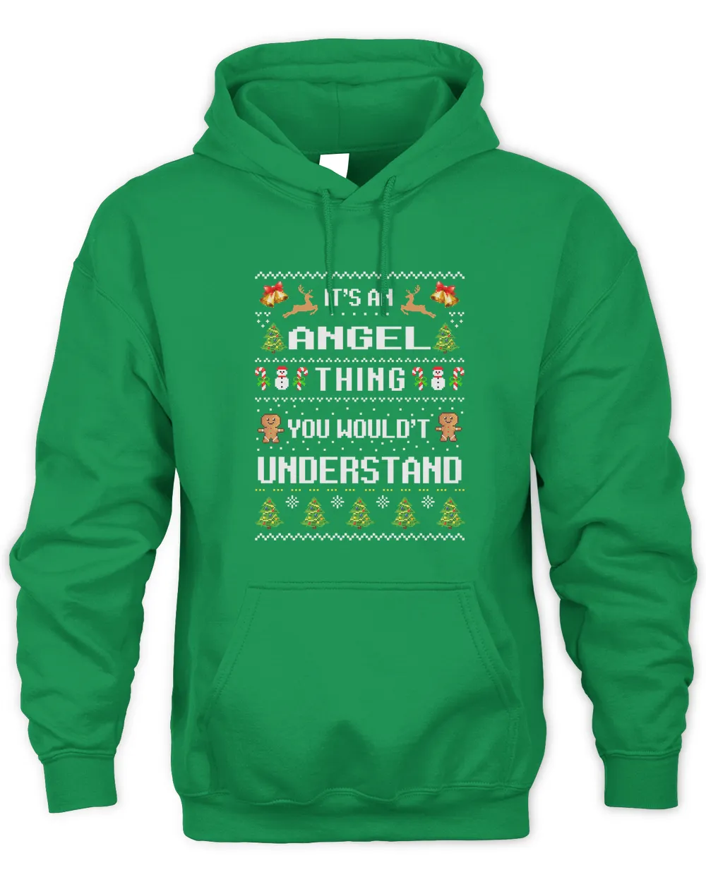 ANGEL-TP-XM17-01 Unisex Hoodie irish-green s