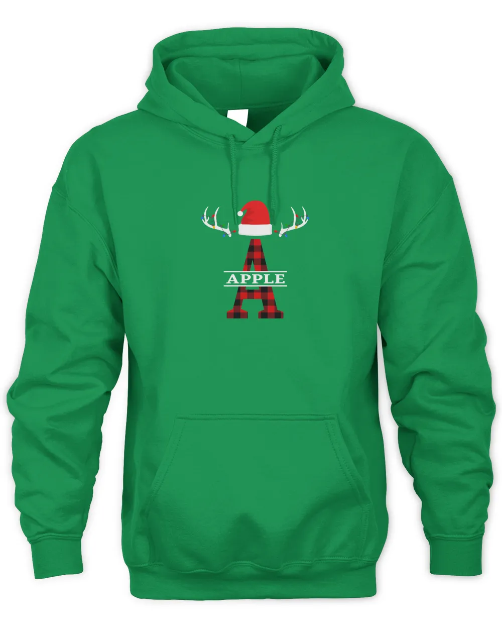 APPLE-TP-XM16-01 Unisex Hoodie irish-green s