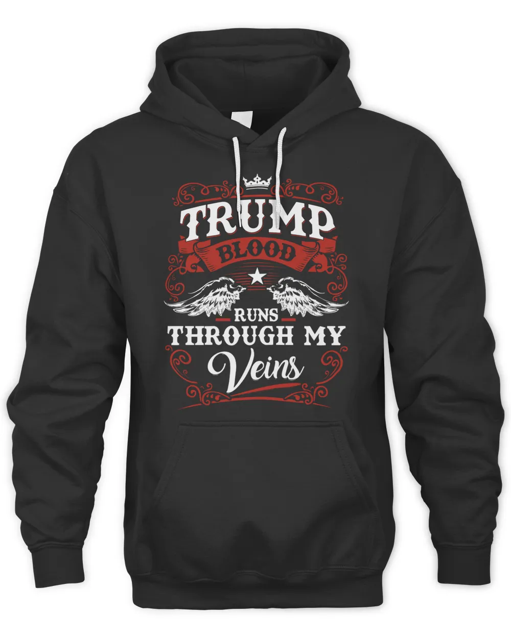 TRUMP-NT-01 Unisex Hoodie black s