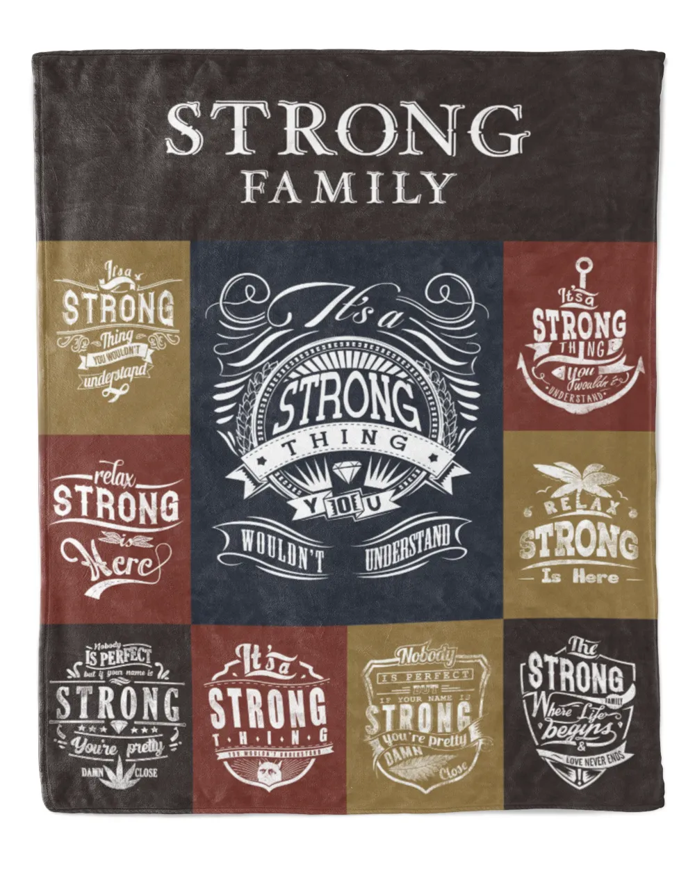 STRONG BLANKET F1 Cozy Plush Fleece Blanket white 30x40in