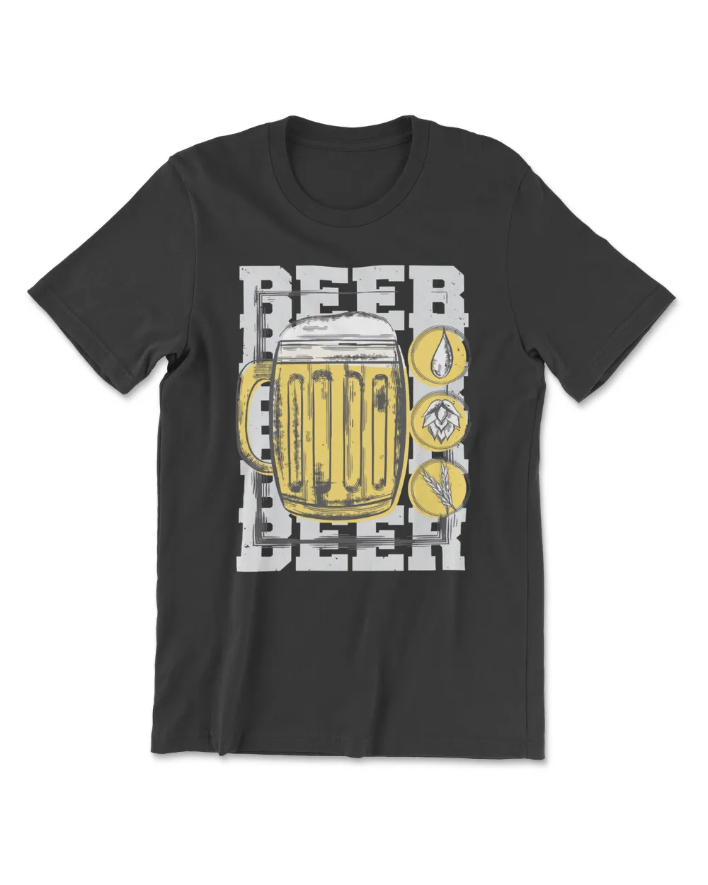 Beer 329 drinking Men's Premium Tshirt black s