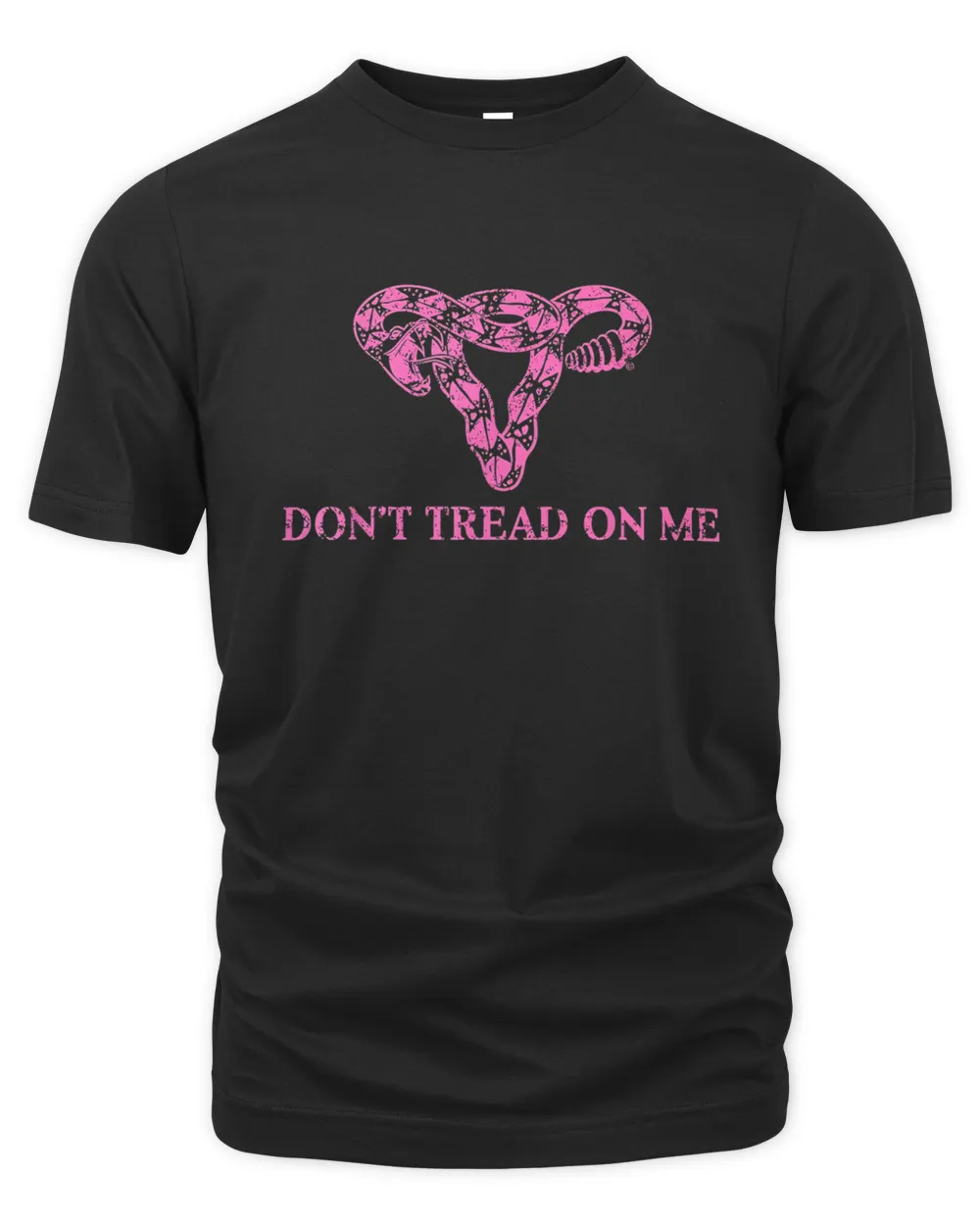 Don’t tread on me uterus T-Shirt Men's Premium Tshirt black s