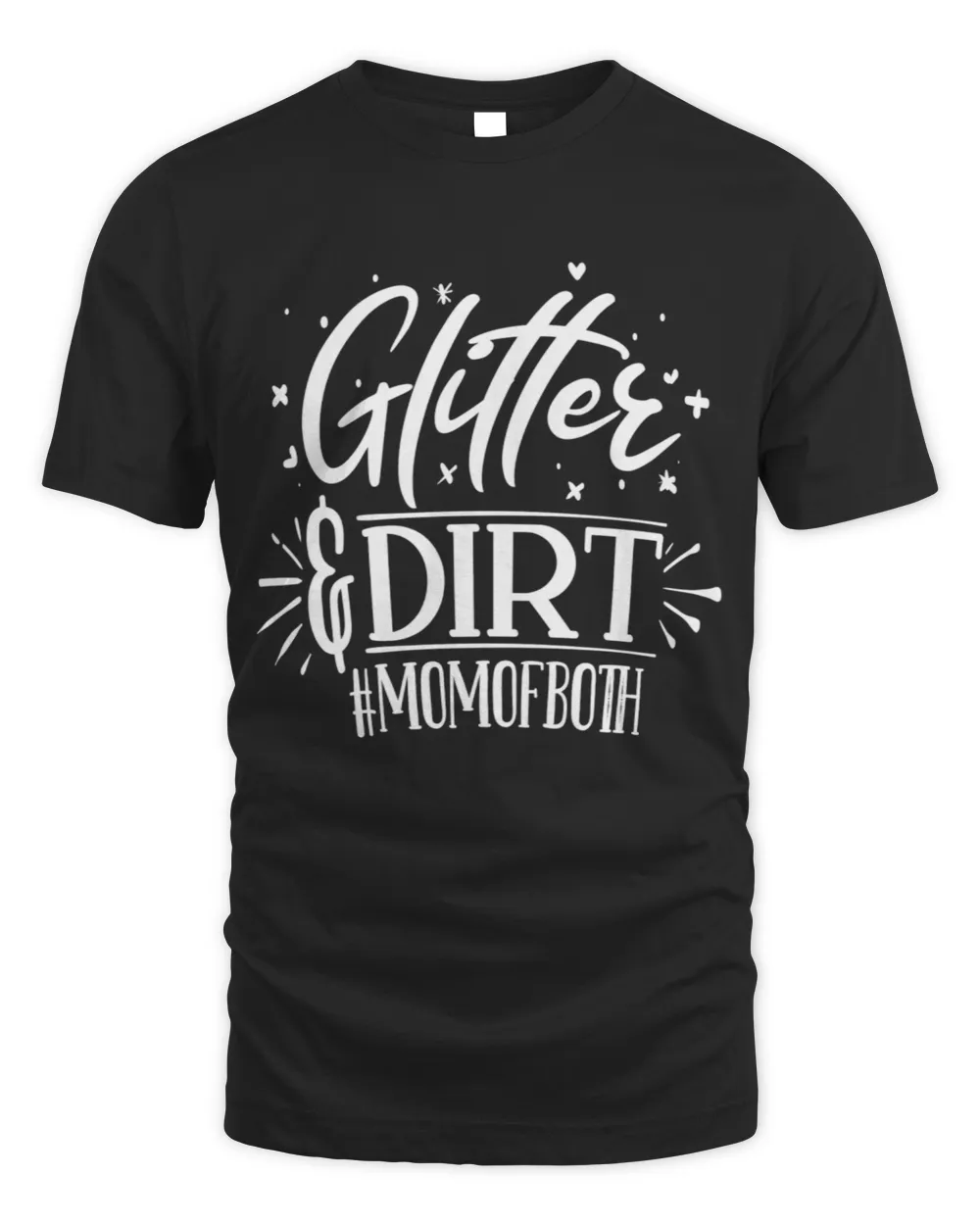 Glitter and dirt Men's Standard T-Shirt black s