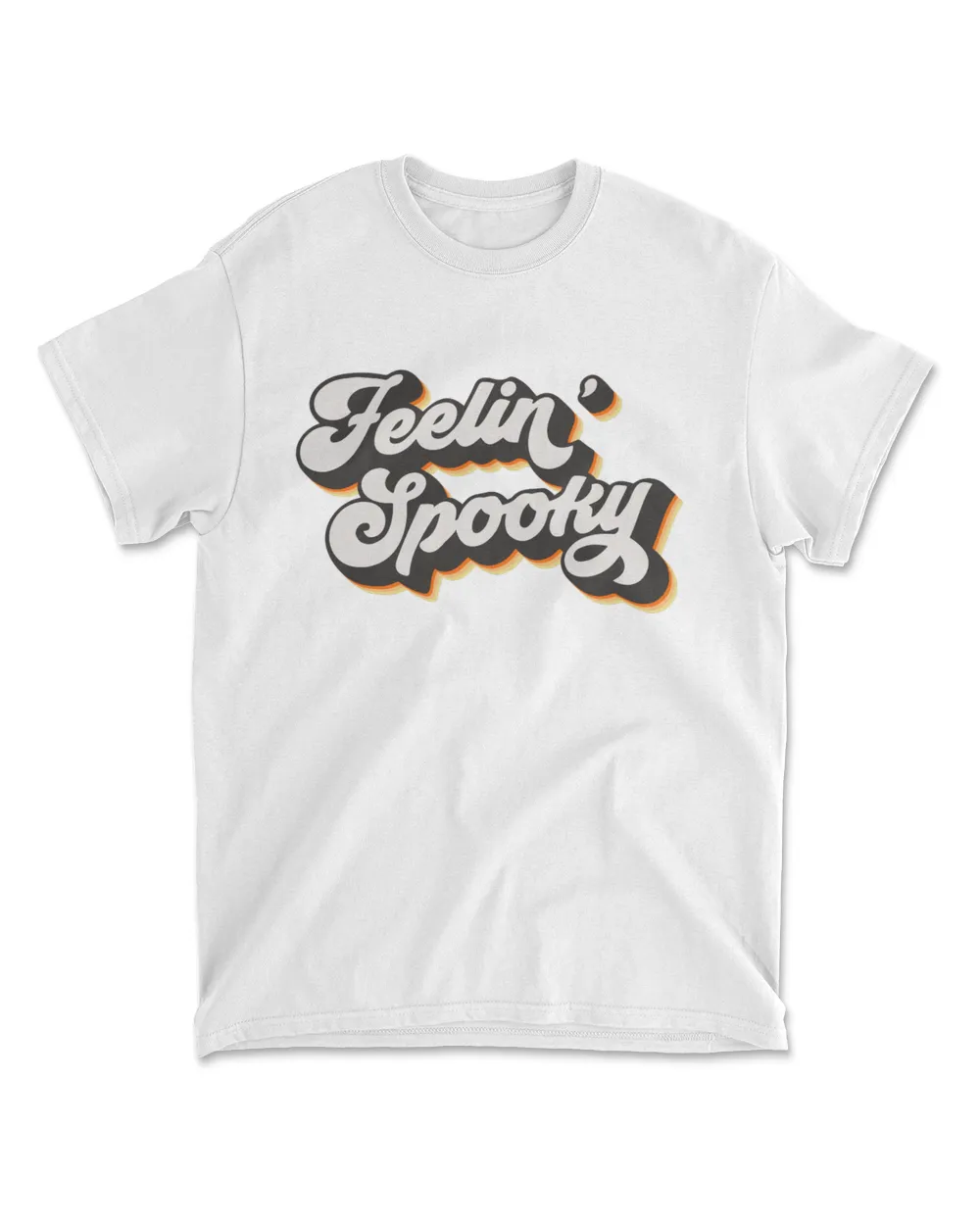 Feelin Spooky Vintage Men's Standard T-Shirt white s
