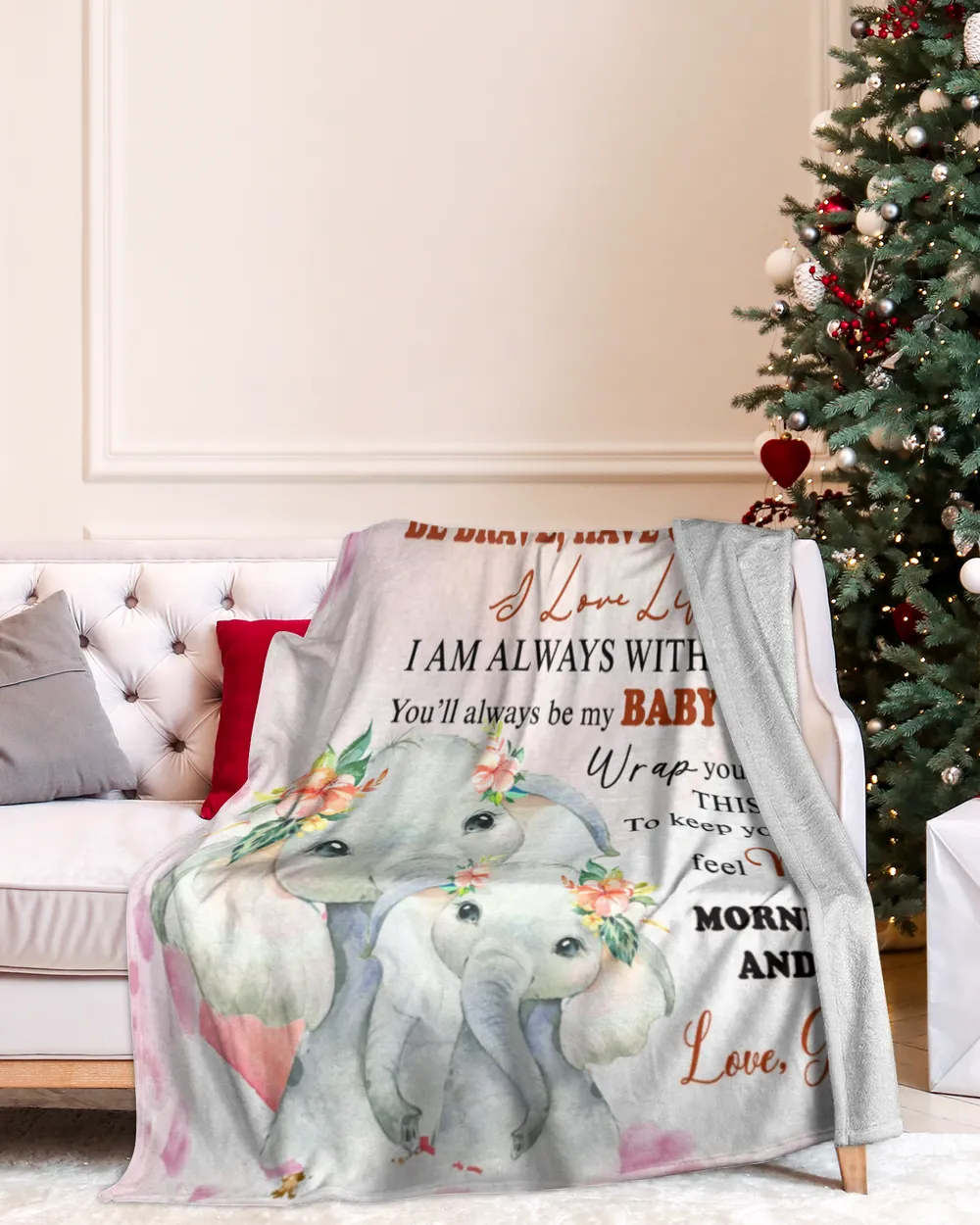 To My Grandma Cozy Plush Fleece Blanket (60x80in) white 60x80in