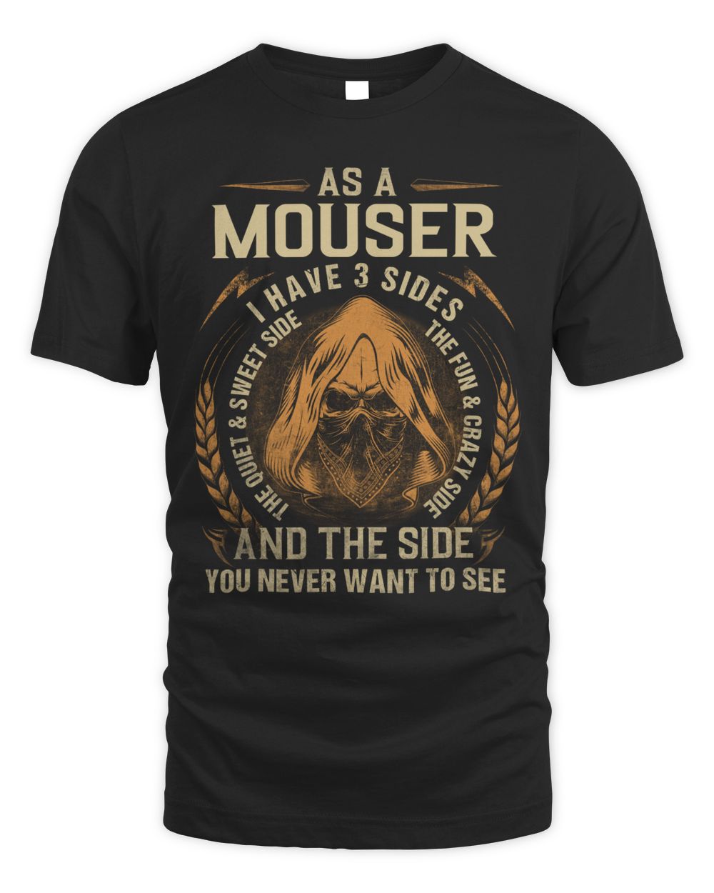 MOUSER-NT-53-01 Unisex Standard T-Shirt black s