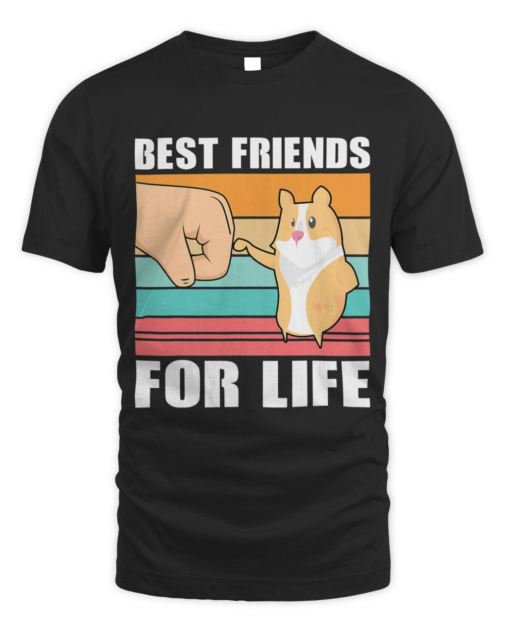 Best friends for life Pet Unisex Standard T-Shirt black s