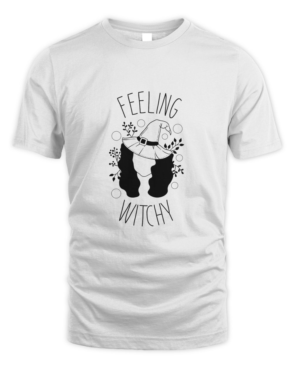 Feeling Witchy Unisex Standard T-Shirt white s