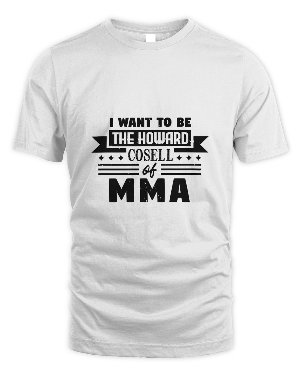 I want to be the-01 Men's Standard T-Shirt white s