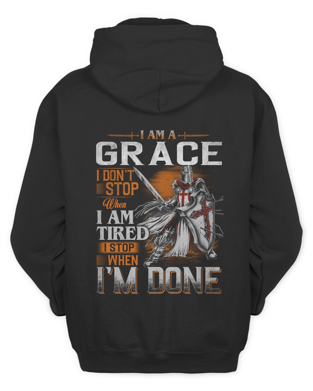 GRACE-13K-57-01 Unisex Hoodie black s
