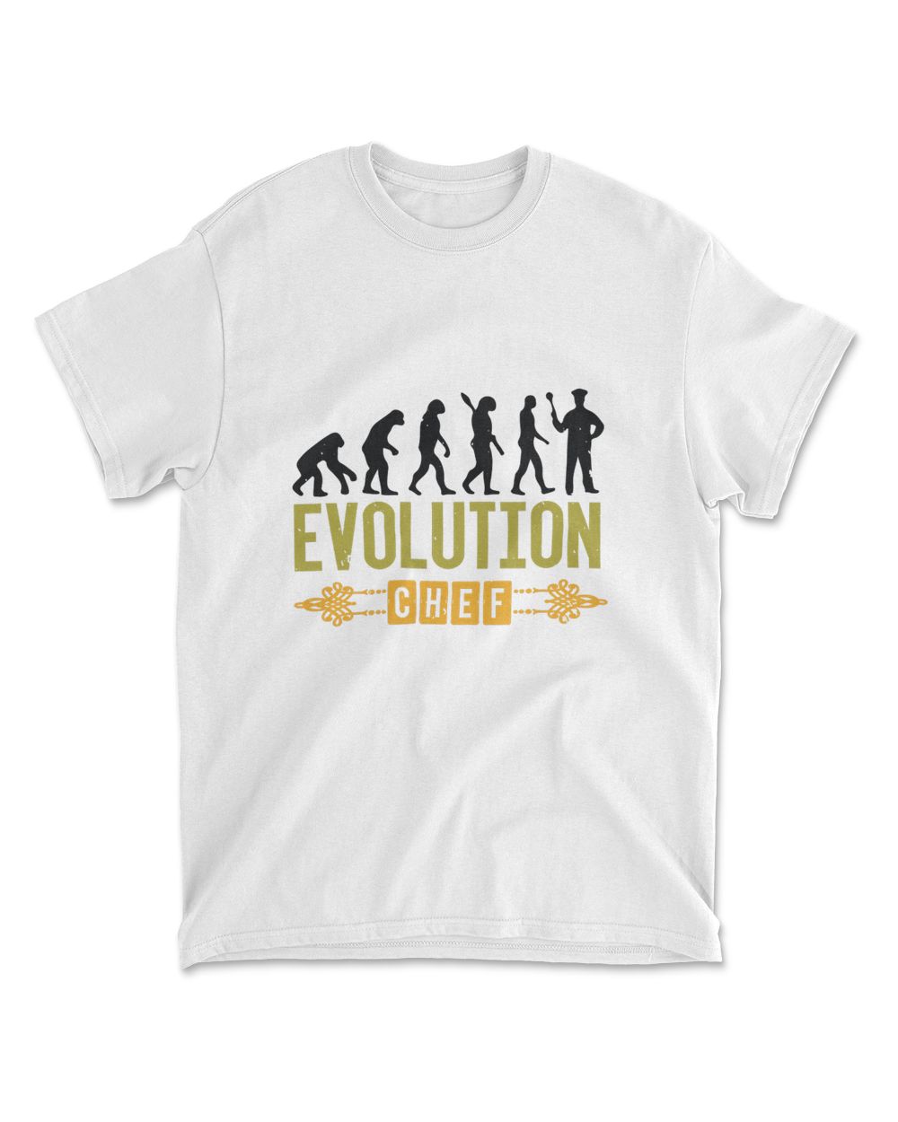 Evolution Chef T-Shirt Men's Standard T-Shirt white s