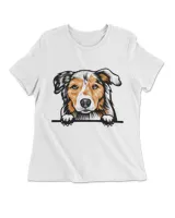 Animal Dog Australian Women's Premium Slim Fit Tee white s