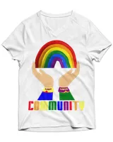 Unisex Jersey SS V-Neck T-Shirt