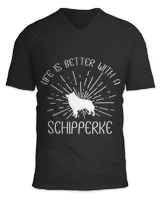 Unisex Jersey SS V-Neck T-Shirt