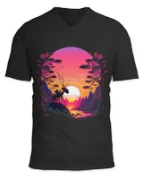 Unisex Jersey SS V-Neck T-Shirt