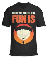 Unisex Jersey SS V-Neck T-Shirt