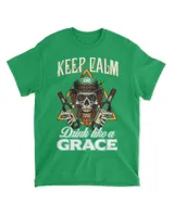 GRACE-13K-N2-01 Unisex Standard T-Shirt irish-green s