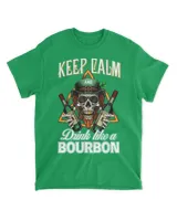 BOURBON-13K-N2-01 Unisex Standard T-Shirt irish-green s