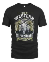 WESTERN-NT-50-01 Unisex Standard T-Shirt black s