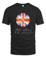 God Save The Queen 1 Unisex Standard T-Shirt black s