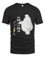 Big Hero 6 Fist Bump Ba La La La La Unisex Standard T-Shirt black s