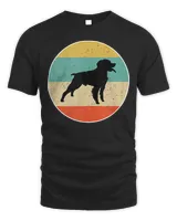 Brittany Dog Tank Top Men's Standard T-Shirt black s