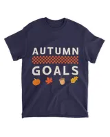 Autumn Goals, Autumn Shirt for Family Unisex Standard T-Shirt navy s