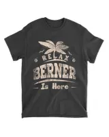 BERNER HERE Men's Standard T-Shirt black s