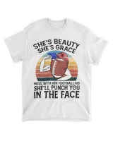 Her Football Kid Unisex Standard T-Shirt white s