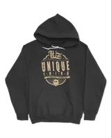 UNIQUE THINGS D4 Unisex Hoodie black s