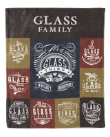 GLASS BLANKET F1 Cozy Plush Fleece Blanket white 30x40in