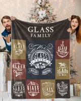 GLASS BLANKET F1 Cozy Plush Fleece Blanket white 30x40in