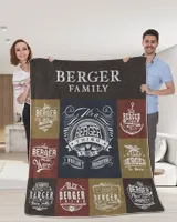 BERGER BLANKET F1 Cozy Plush Fleece Blanket white 30x40in