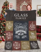 GLASS BLANKET F1 Cozy Plush Fleece Blanket white 30x40in