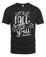 It's fall y'all Men's Standard T-Shirt black s
