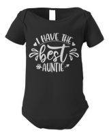 I have the best Auntie Infant Short Sleeve Bodysuit black 3m