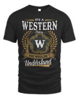 WESTERN-NT-1-01 Unisex Standard T-Shirt black s