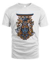 Japanese Geisha Unisex Standard T-Shirt white s