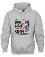 Being A Mom Is An Honor Being A Gigi Is Priceless Unisex Hoodie ash s