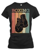 Boxing fight 379 boxer Women's Premium Slim Fit Tee black s
